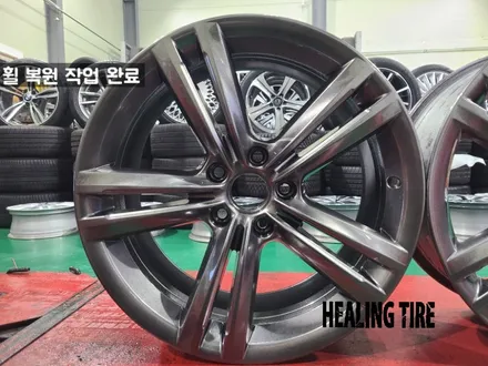 폭스바겐 고스트크롬 18인치 휠복원 후기~! 남양주휠복원 구리타이어 남양주타이어 의정부타이어 휠복원 휠수리 다산동타이어 / 남양주, 강동, 하남, 송파
