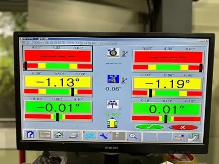 의정부 휠복원 휠수리 현대 베라크루즈 금호 크루젠 HP51 255/55R18 타이어 교체 및 얼라이먼트 작업 / 남양주, 강동, 하남, 송파