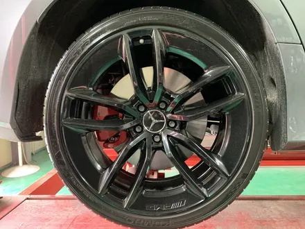 [벤츠 휠복원전문] ●cls53 amg● 20인치 유광블랙 분체도장 휠복원 / 남양주, 강동, 하남, 송파
