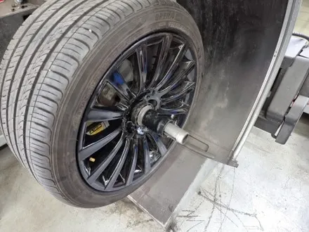 구리 남양주 bmw5시리즈 순정에서 bmw7시리즈 순정휠로 교체 / 남양주, 강동, 하남, 송파