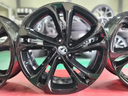 남양주 구리 휠복원/싼타페 tm 19인치 순정휠 분체 유광블랙 작업과정을 소개 합니다. / 남양주, 강동, 하남, 송파