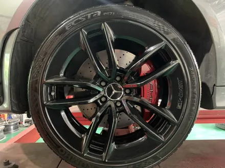 남양주 휠복원 벤츠 cls 53amg 20인치 분체유광블랙 작업 / 남양주, 강동, 하남, 송파
