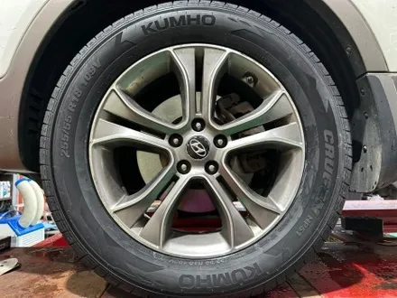 의정부 휠복원 휠수리 현대 베라크루즈 금호 크루젠 HP51 255/55R18 타이어 교체 및 얼라이먼트 작업 / 남양주, 강동, 하남, 송파