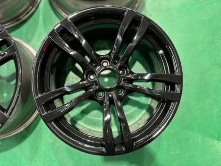 남양주휠복원 캘리퍼도색 _ BMW 18인치 유광블랙 분체도장 & 캘리퍼도색(블루) 작업 _ 힐링타이어 / 남양주, 강동, 하남, 송파