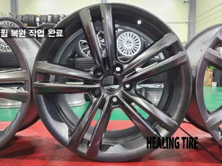 폭스바겐 고스트크롬 18인치 휠복원 후기~! 남양주휠복원 구리타이어 남양주타이어 의정부타이어 휠복원 휠수리 다산동타이어 / 남양주, 강동, 하남, 송파