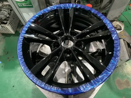 남양주 휠복원 bmw3gt 18인치 분체유광블랙작업 / 남양주, 강동, 하남, 송파