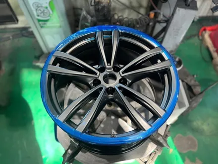 오남리 휠복원 bmw6gt 19인치 고스트크롬 복원도색 / 남양주, 강동, 하남, 송파