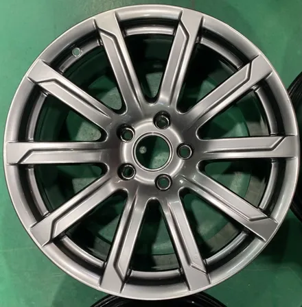 성수동 휠복원 아우디 q7 20인치 분체도장 고스트크롬도색 / 남양주, 강동, 하남, 송파