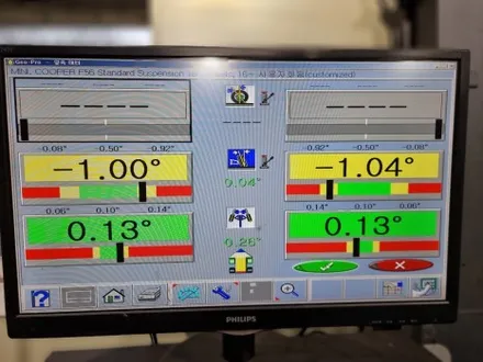 남양주휠타이어점검 _ 미니클럽맨 18인치 휠타이어점검서비스 작업 _ 남양주휠복원 / 남양주휠수리 / 남양주, 강동, 하남, 송파
