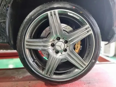 [분당 성남] ●벤츠CLS 63 AMG● 휠 굴절 및 크랙수리, 비투어타이어교체 / 남양주, 강동, 하남, 송파