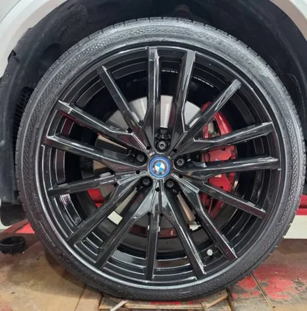 남양주 BMW X5 휠상처 복원 및 한국타이어 HPX 275 35 22 타이어 교체 후기 / 남양주, 강동, 하남, 송파