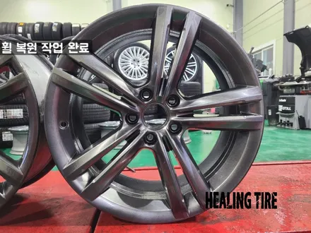 폭스바겐 고스트크롬 18인치 휠복원 후기~! 남양주휠복원 구리타이어 남양주타이어 의정부타이어 휠복원 휠수리 다산동타이어 / 남양주, 강동, 하남, 송파