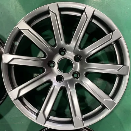 성수동 휠복원 아우디 q7 20인치 분체도장 고스트크롬도색 / 남양주, 강동, 하남, 송파