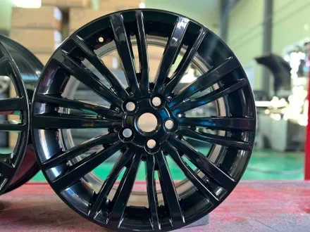 별내 랜드로버 디스커버리5 20인치 휠 유광블랙 분체도장 작업 / 남양주, 강동, 하남, 송파