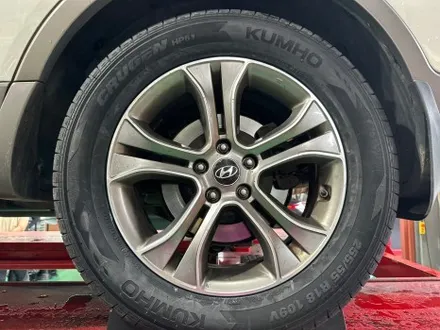 의정부 휠복원 휠수리 현대 베라크루즈 금호 크루젠 HP51 255/55R18 타이어 교체 및 얼라이먼트 작업 / 남양주, 강동, 하남, 송파