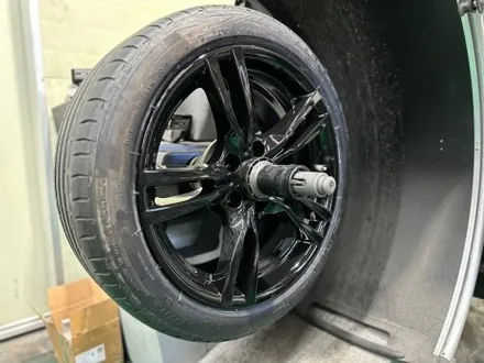 [강원도 휠복원] ●bmw 3시리즈● 유광블랙 휠복원 / 남양주, 강동, 하남, 송파