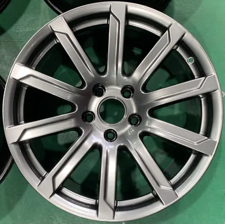 성수동 휠복원 아우디 q7 20인치 분체도장 고스트크롬도색 / 남양주, 강동, 하남, 송파