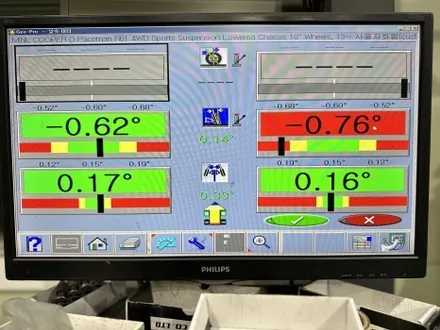 구리 별내 미니 클럽맨 17인치및 금호 솔루스 225/45ZR17 타이어 교체 및 얼라이먼트 작업 / 남양주, 강동, 하남, 송파