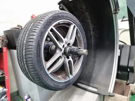 남양주 구리 _ 벤츠 18인치금호타이어 마제스티9 솔루스 TA91 235 40 18 타이어 교체작업 / 남양주휠복원/ 남양주타이어 / 남양주, 강동, 하남, 송파