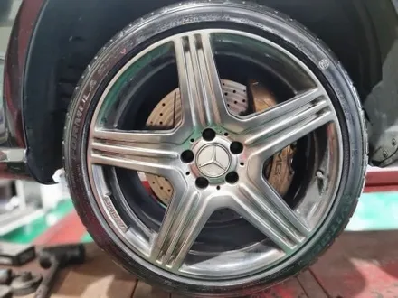 [분당 성남] ●벤츠CLS 63 AMG● 휠 굴절 및 크랙수리, 비투어타이어교체 / 남양주, 강동, 하남, 송파