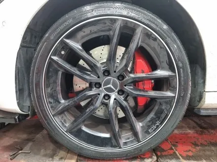 벤츠 E53 AMG 타이어 교체 및 얼라이먼트 - 남양주 힐링타이어 / 남양주, 강동, 하남, 송파