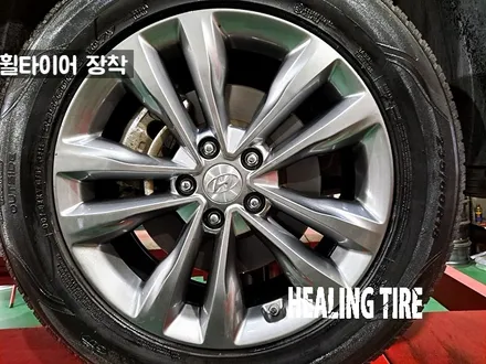 싼타페 18인치 순정휠 주차기스 휠 복원 후기~! 남양주휠복원 구리타이어 남양주타이어 의정부타이어 휠복원 휠수리 다산동타이어 / 남양주, 강동, 하남, 송파