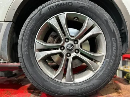 의정부 휠복원 휠수리 현대 베라크루즈 금호 크루젠 HP51 255/55R18 타이어 교체 및 얼라이먼트 작업 / 남양주, 강동, 하남, 송파
