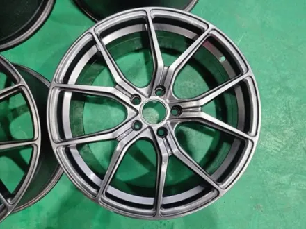 구리 남양주 _ 도요타 캠리 19인치 고스트크롬 휠복원 도색 분체도장 작업 _  남양주휠복원 / 남양주휠수리 / 남양주캘리퍼도색 / 남양주, 강동, 하남, 송파