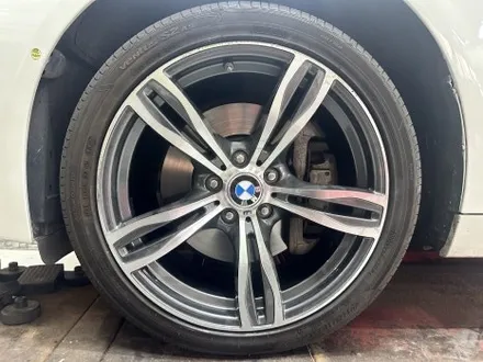 bmw m스타일 사고로 인해 파손된 휠, 타이어 교체 작업 / 남양주, 강동, 하남, 송파