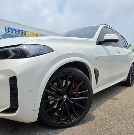 남양주 BMW X5 휠상처 복원 및 한국타이어 HPX 275 35 22 타이어 교체 후기 / 남양주, 강동, 하남, 송파