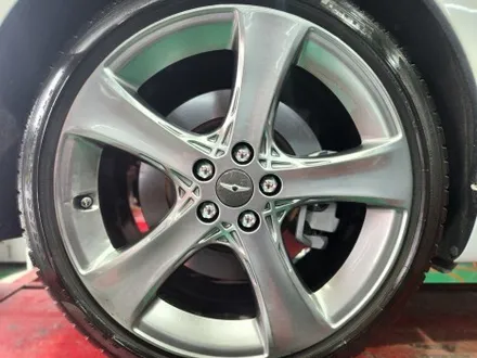 남양주휠복원 제네시스G80 20인치휠복원및 고스트크롬 분체도장 작업 / 남양주, 강동, 하남, 송파