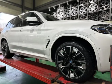 구리/ 경기도/남양주/_ BMW IX3 한국타이어 아이온 아이셉트 275 40 20 스노우타이어 교체_ /경기도휠복원/남양주휠복원/휠수리 / 남양주, 강동, 하남, 송파