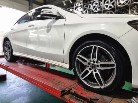 남양주 구리 _ 벤츠 18인치금호타이어 마제스티9 솔루스 TA91 235 40 18 타이어 교체작업 / 남양주휠복원/ 남양주타이어 / 남양주, 강동, 하남, 송파