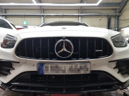 벤츠 E53 AMG 타이어 교체 및 얼라이먼트 - 남양주 힐링타이어 / 남양주, 강동, 하남, 송파