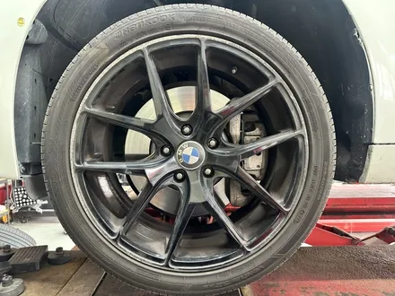 bmw m스타일 사고로 인해 파손된 휠, 타이어 교체 작업 / 남양주, 강동, 하남, 송파