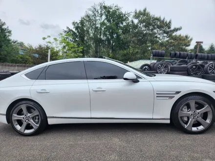 남양주휠복원 제네시스G80 20인치휠복원및 고스트크롬 분체도장 작업 / 남양주, 강동, 하남, 송파