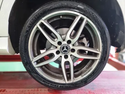 남양주 구리 _ 벤츠 18인치금호타이어 마제스티9 솔루스 TA91 235 40 18 타이어 교체작업 / 남양주휠복원/ 남양주타이어 / 남양주, 강동, 하남, 송파