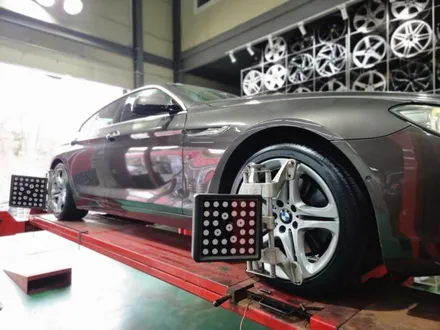 중랑구 남양주 _ BMW 640D 19인치 사계절 한국타이어 벤투스 evo Z AS 245 40 19 - 275 35 19 타이어교체 작업, 얼라이먼트작업 / 남양주타이어 / 남양주, 강동, 하남, 송파