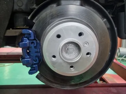 남양주휠복원 캘리퍼도색 _ BMW 18인치 유광블랙 분체도장 & 캘리퍼도색(블루) 작업 _ 힐링타이어 / 남양주, 강동, 하남, 송파