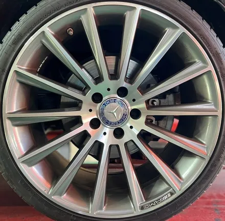 남양주 휠복원/ 다산동휠복원/ 벤츠C43 AMG 휠크랙수리및 분체유광블랙 복원도장 작업과정을 소개 합니다. / 남양주, 강동, 하남, 송파