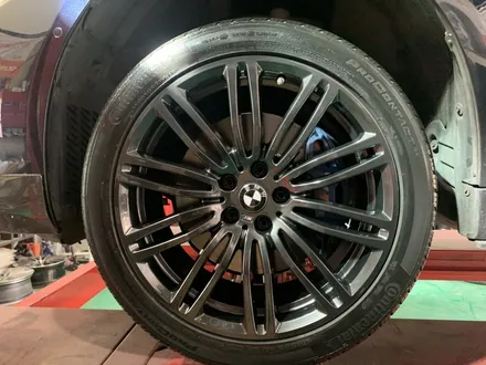 남양주 휠복원bmw 5시리즈19인치 고스트크롬 분체도장 작업 / 남양주, 강동, 하남, 송파