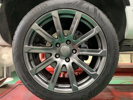 성수동 휠복원 아우디 q7 20인치 분체도장 고스트크롬도색 / 남양주, 강동, 하남, 송파