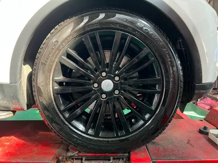 별내 랜드로버 디스커버리5 20인치 휠 유광블랙 분체도장 작업 / 남양주, 강동, 하남, 송파