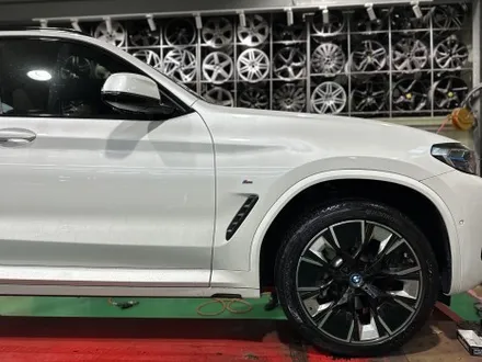 구리/ 경기도/남양주/_ BMW IX3 한국타이어 아이온 아이셉트 275 40 20 스노우타이어 교체_ /경기도휠복원/남양주휠복원/휠수리 / 남양주, 강동, 하남, 송파
