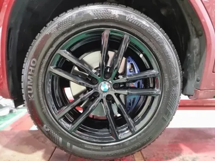 BMW X4 19인치 유광블랙 휠복원 도색 분체도장 작업 _ 남양주휠복원 / 남양주휠수리 / 남양주분체도장 / 남양주, 강동, 하남, 송파