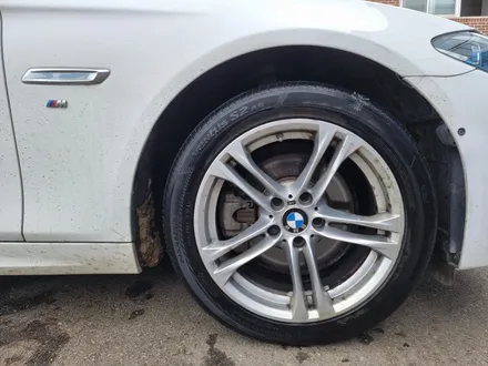 [남양주 타이어펑크] ●bmw5시리즈● 지렁이 후 타이어 바람 새는 현상으로 버섯패치 진행 / 남양주, 강동, 하남, 송파