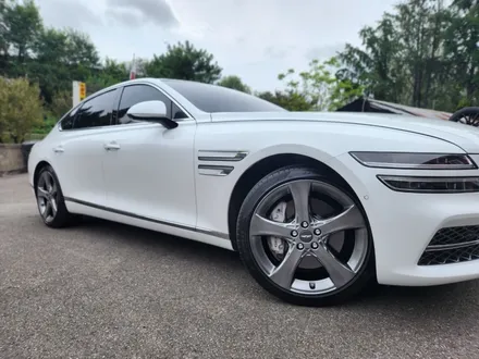 남양주휠복원 제네시스G80 20인치휠복원및 고스트크롬 분체도장 작업 / 남양주, 강동, 하남, 송파