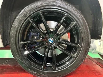 구리/남양주_ BMW5시리즈 유광블랙 휠복원 분체도장/남양주휠복원 /휠수리/도색 / 남양주, 강동, 하남, 송파