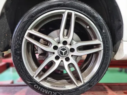 남양주 구리 _ 벤츠 18인치금호타이어 마제스티9 솔루스 TA91 235 40 18 타이어 교체작업 / 남양주휠복원/ 남양주타이어 / 남양주, 강동, 하남, 송파