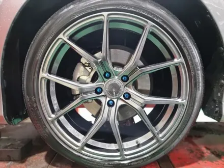 구리 남양주 _ 도요타 캠리 19인치 고스트크롬 휠복원 도색 분체도장 작업 _  남양주휠복원 / 남양주휠수리 / 남양주캘리퍼도색 / 남양주, 강동, 하남, 송파